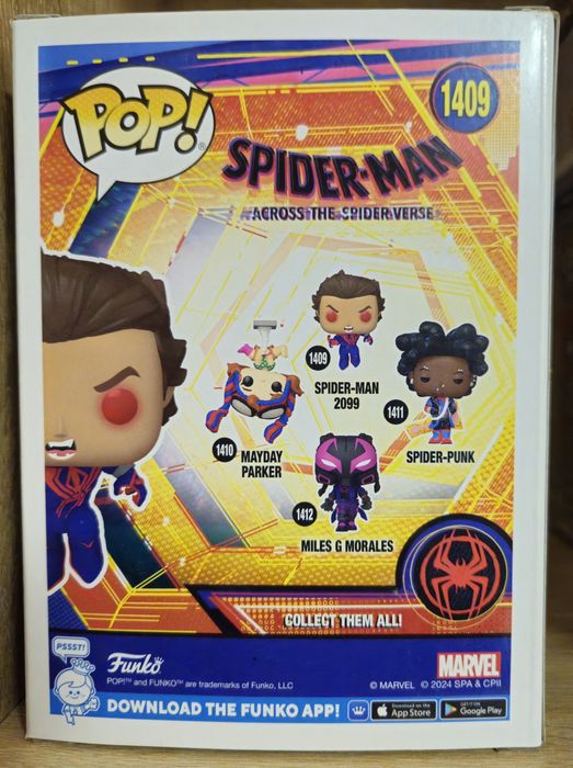 Funko Pop фигурка Spider-man 2099 #1409