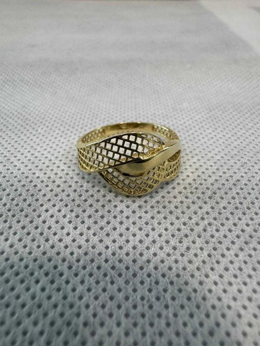 (Ag41) Inel aur, 14K B5868.1 - Certificat de garanție!