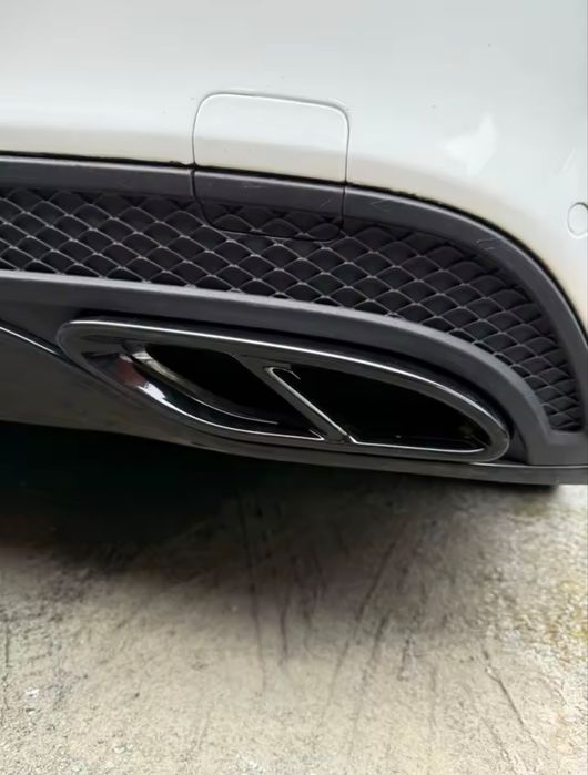 Мерцедес стикери двойни накрайници за ауспух C/E - клас