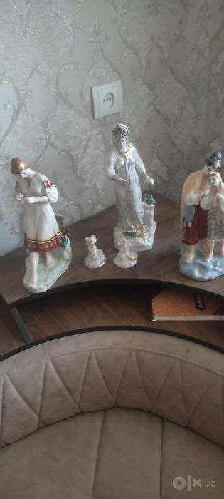 Статуэтки СССР . Фарфоровые