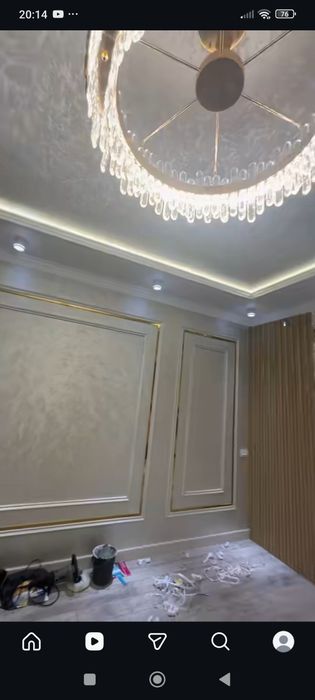 Квартира ремонт под ключ полний ремонт пермиум дизайн идеалний комната