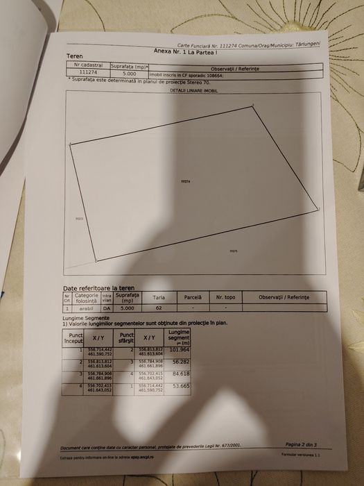Teren construcție hala izvor