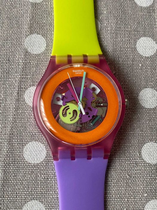 Часовници Swatch Dip и Swatch Originals Fun In Blue