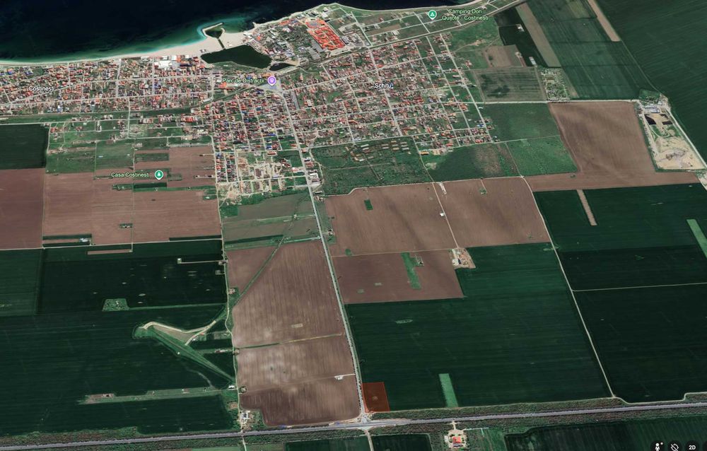 Teren Intravilan 13.900 mp - Intrare Costinești, E87