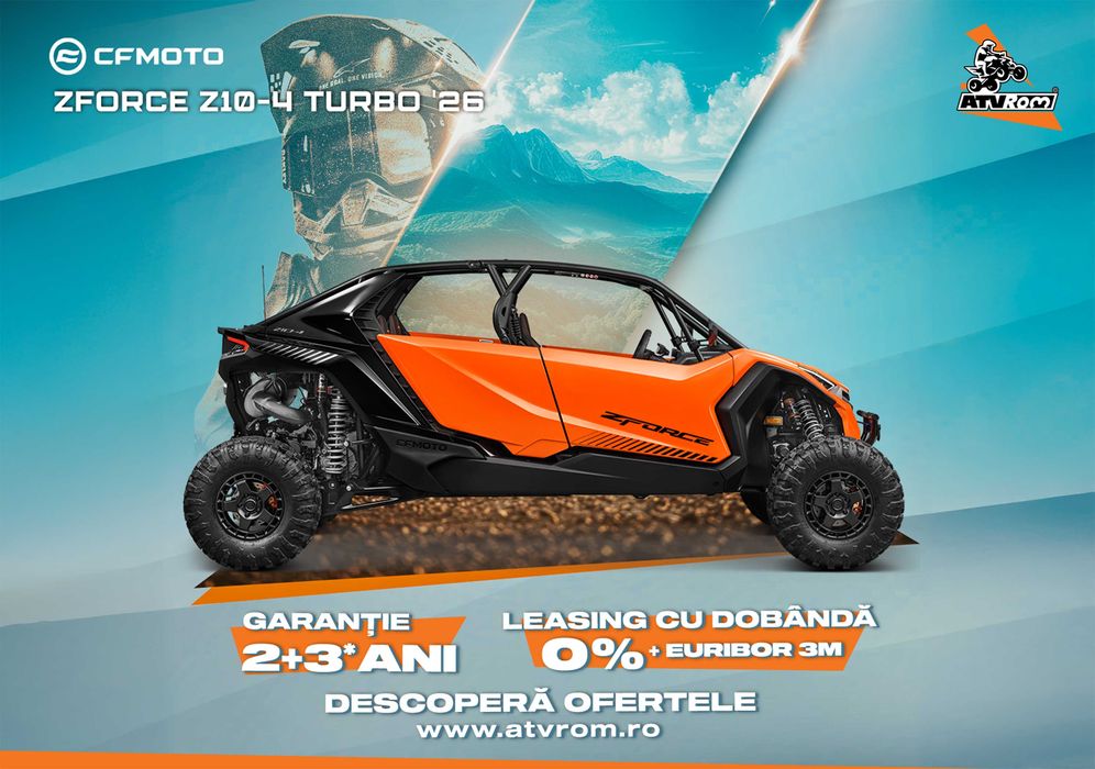 SXS CFMOTO ZForce Z10-4 Turbo '26