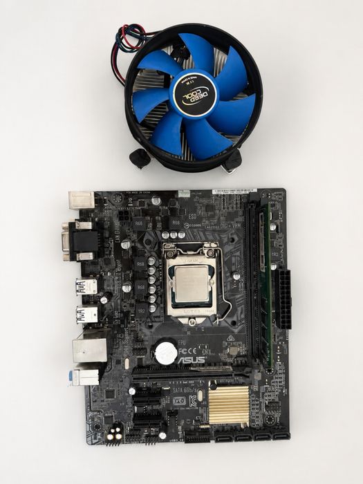 Материнская плата asus ddr4 с Процессор ОЗУ кулер доставка BTS почтой