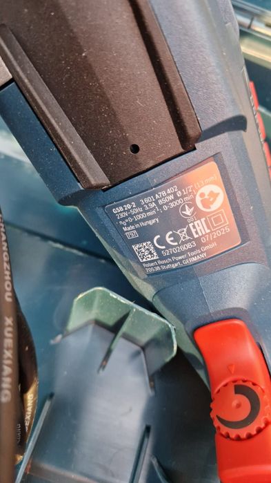 Mașină de găurit rotopercutor Bosch GSB 20-2