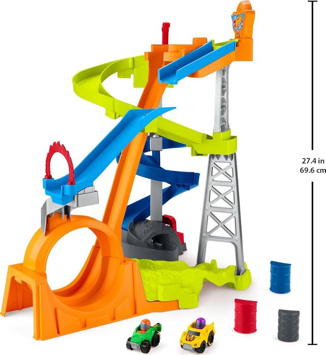 Pista de curse Hot Wheels Little People