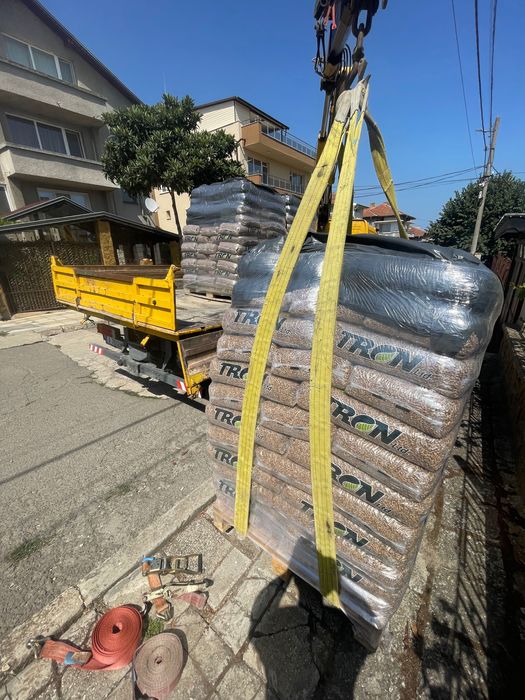 Транспорти Услуги Самосвал с кран