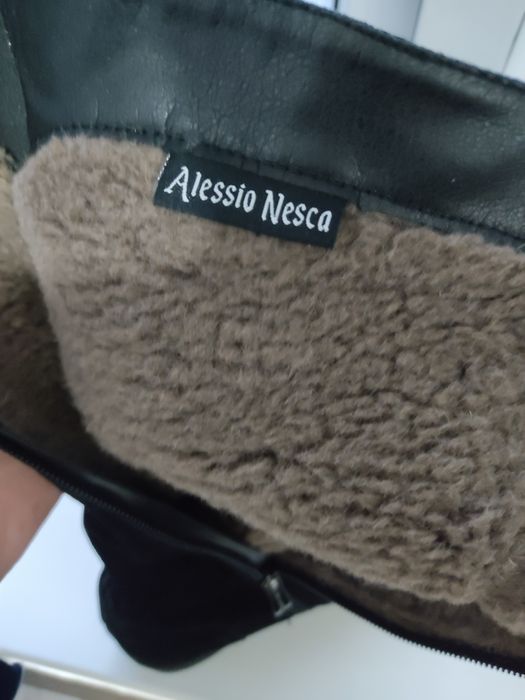 Сапоги натуральная замша зима