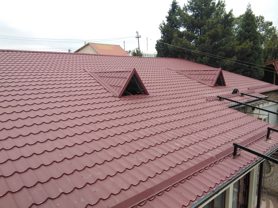 Ремонт крыши.Фольгоизол.Профнастил.Гидроизоляция.Эксплуатируемые крыши