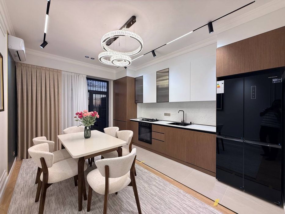 Новостройка New Life 4-х новый евро Люкс мебелю техникой 105м2