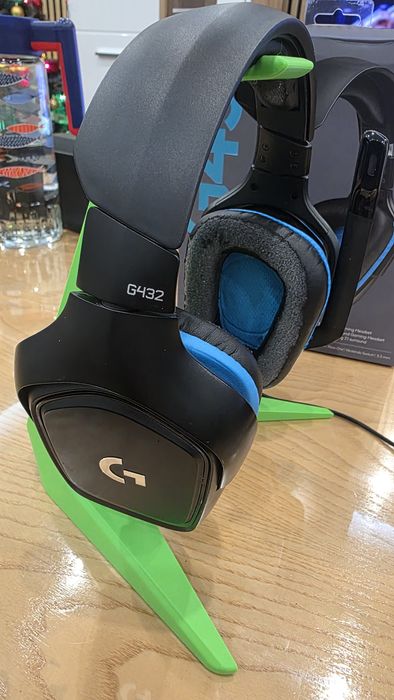 Слушалки Logitech G432 ,микрофон ,гейминг ,7.1 Surround Sound ,черни