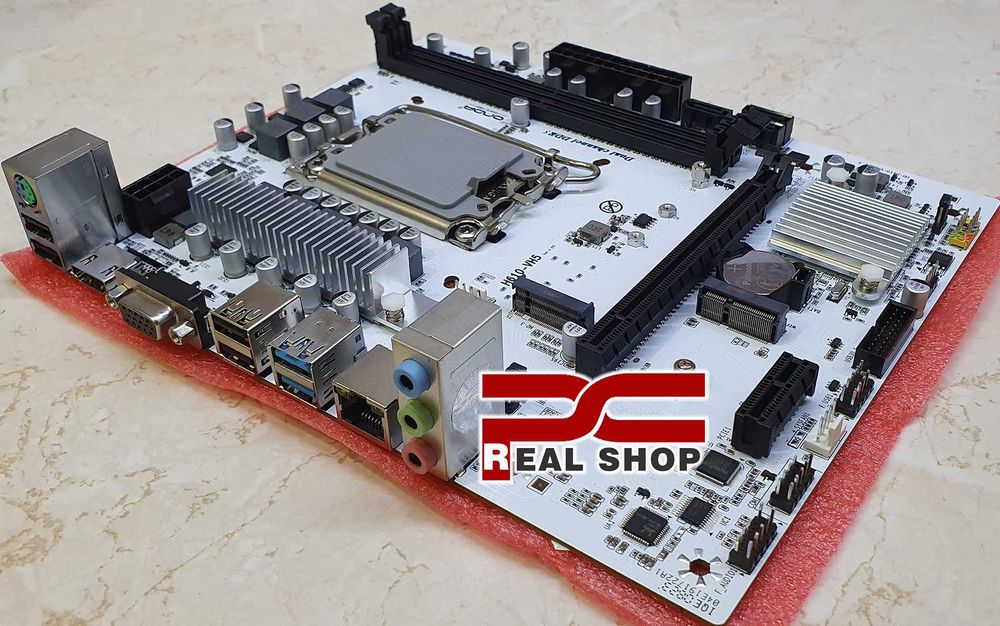 Intel-White! ONDA H610M-VHW + Intel Core i5 12400F + 8GB DDR5