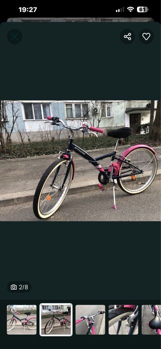 Bicicleta fetita stare noua