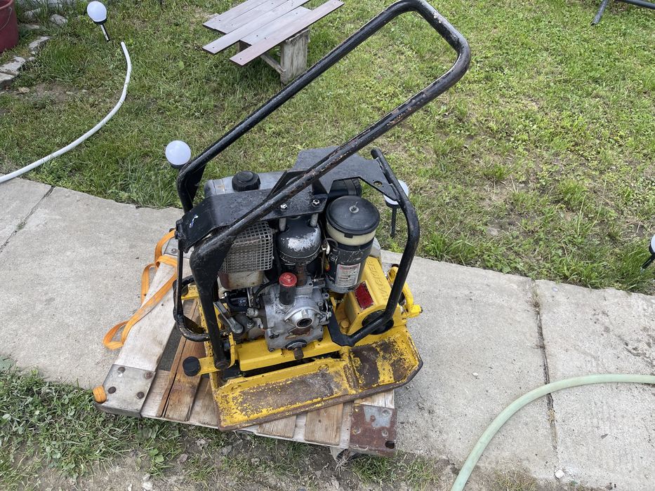 Talpa compactoare Wacker diesel 116 kg, import recent, placă