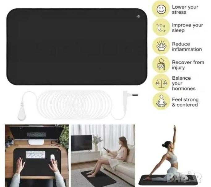 Заземяваща Подложка Заземяване Заземител Заземяващо Килимче Заземяване