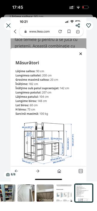 Pat supraetajat ikea