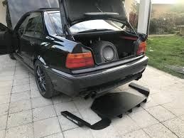 Fancywide BMW. Задний Диффузор на БМВ.