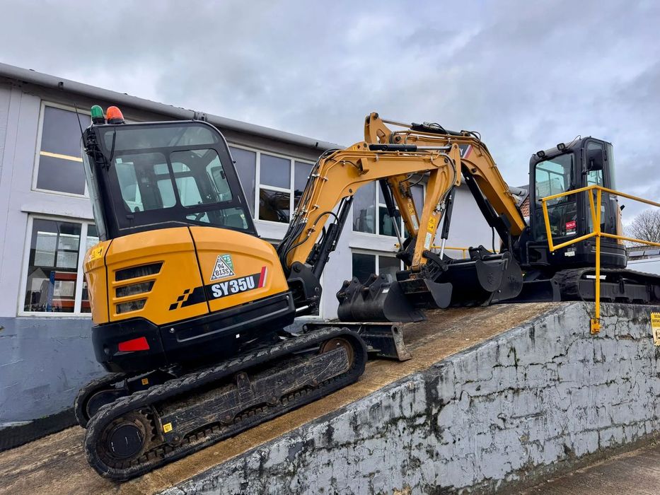 Sany SY 35 Miniexcavator Sany SY35, 3860 kg finantabil 5 ani in leasing