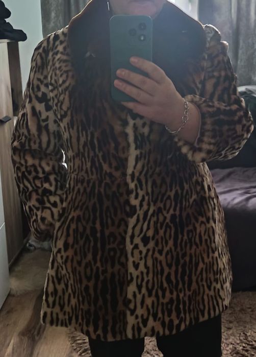 Haina de blana animal print