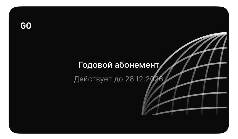 Годовой абонемент Invictus GO