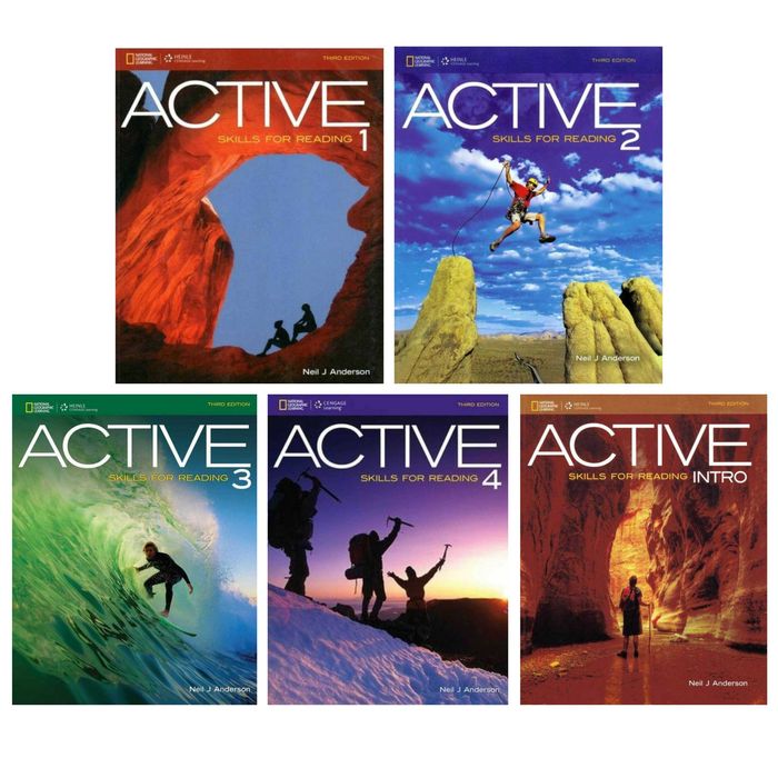 Доставка. Active skills for reading 1,2,3,4, intro 3rd edition