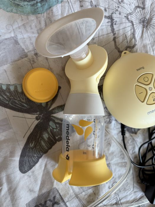 Единична двуфазна помпа за кърма Medela Swing като нова