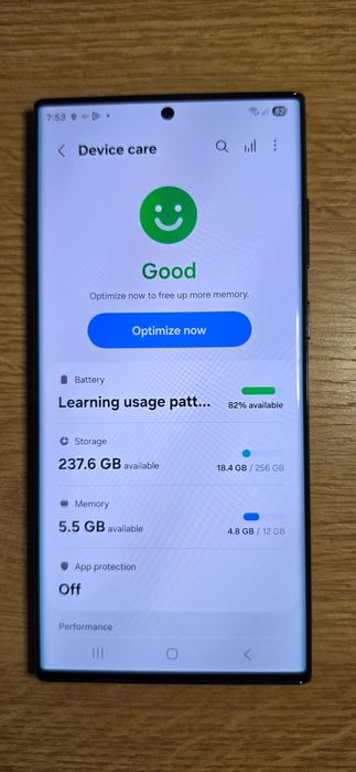 Samsung S22 Ultra 256GB Storage, 12GB RAM
