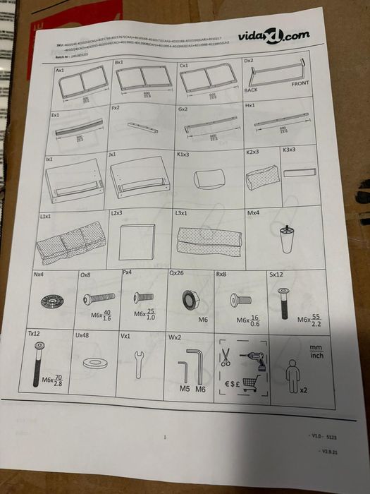 Canapea cu 3 locuri, albastru, 180 cm, catifea