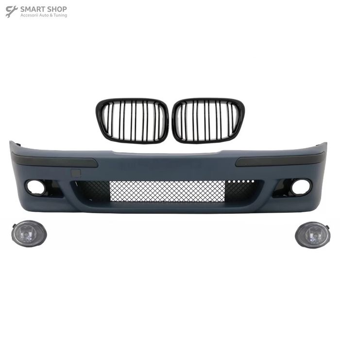 Bara Fata BMW E39 Seria 5 (1995-2003) cu Proiectoare Lumini de Ceata s