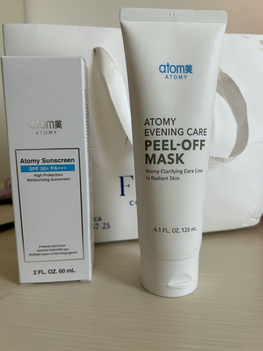 Atomy спф,маска новый,оргинал