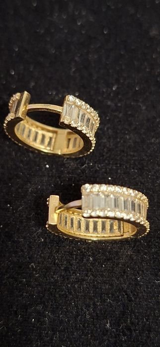 Cercei de aur 14 k superbi