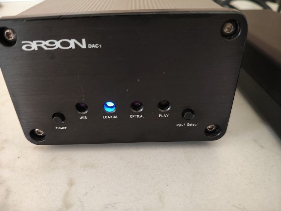Argon DAC 1, dac audio cu intrari digitale optic și coaxial, USB, perfect funcțional