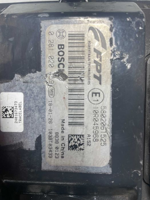 Calculator ECU Motor Iveco Stralis Cursor 9 E6 0281020459