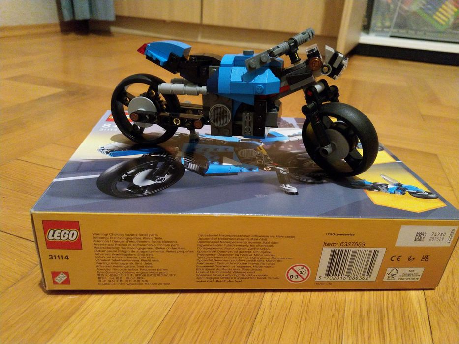 Lego creator супер мотоциклет 3 в 1