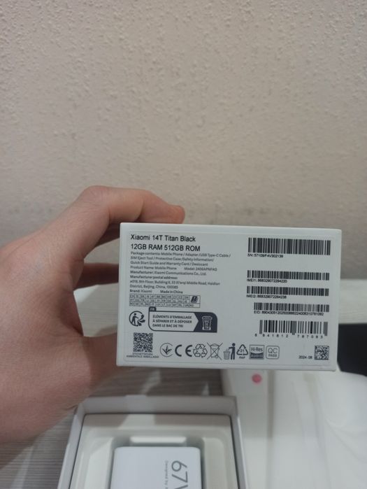 Продаю Xiaomi 14t 12/512gb