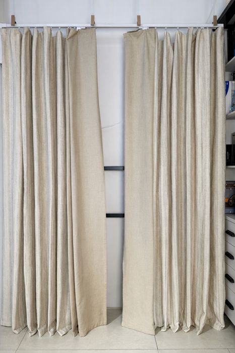 Готовый комплект штор