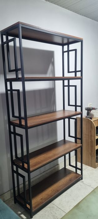 Стелажи в стиле лофт для офиса и дома