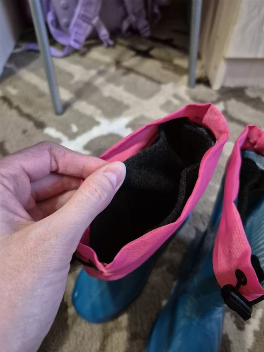 Детские резиновые сапоги