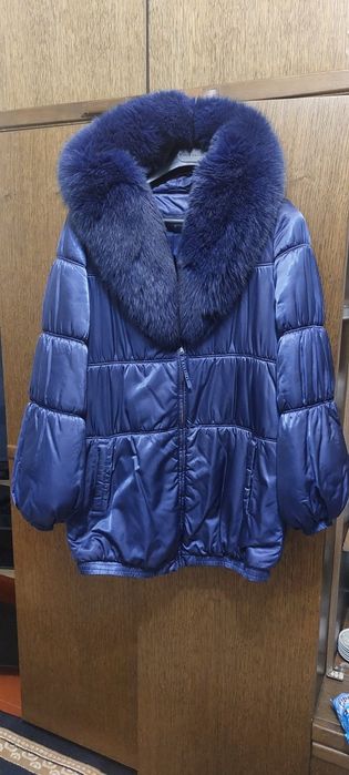 Продам пуховик из лебяжьего пуха!