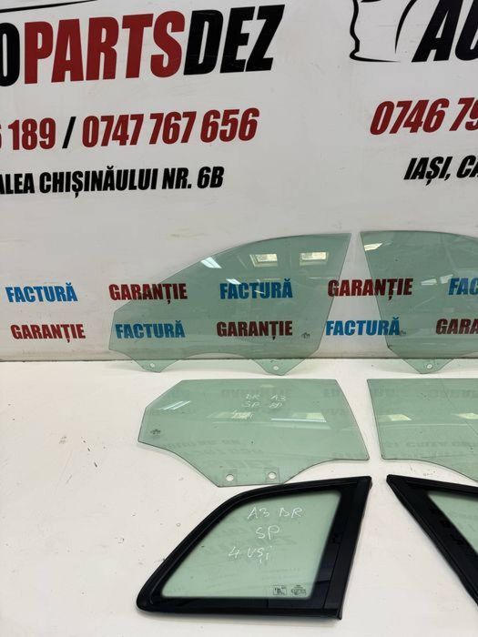 Geam geamuri portiera usa stanga dreapta fata cheder spate Audi A3 8P