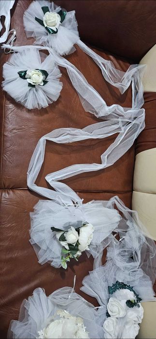 Acesori nunta /Alb Verde