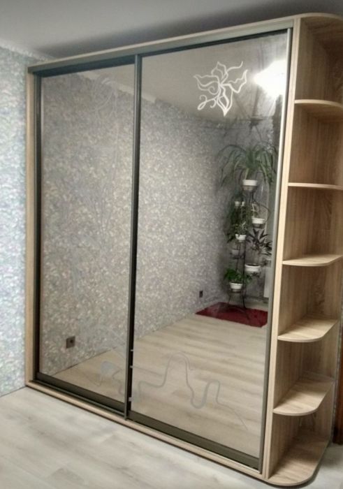 Из МДФ шкаф купе, шкаф для одежды