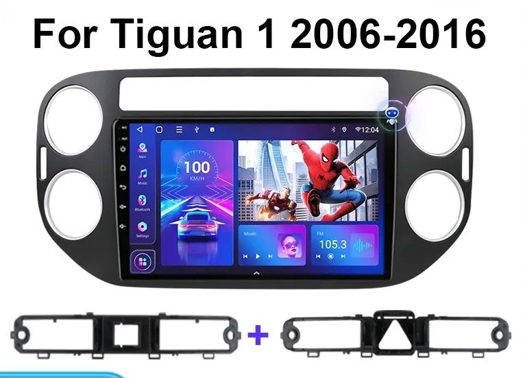 VW 10 инча ANDROID GOLF TIGUAN skoda seat мултимедия навигация андроид