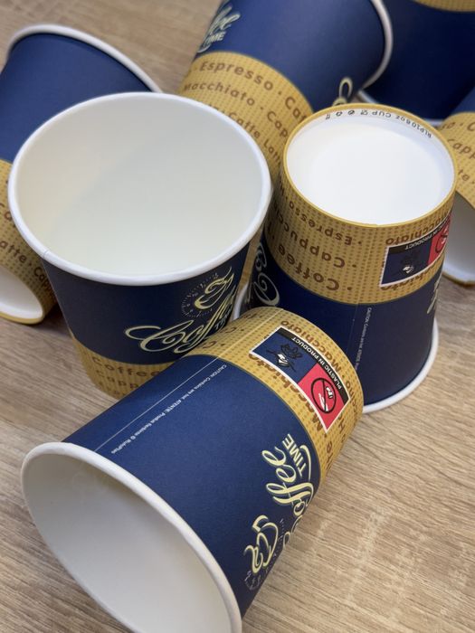 Pahare carton cafea ceai 235ml 8oz