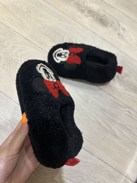 Детские теплые тапочки