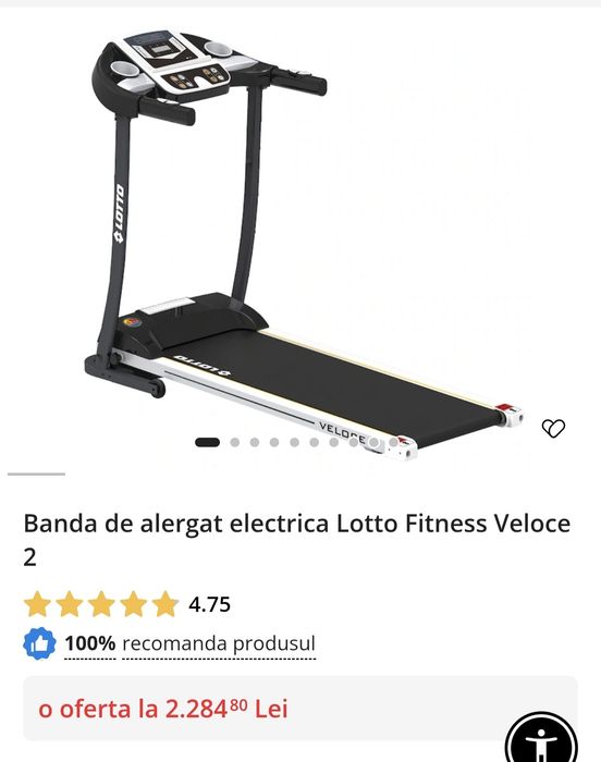 Banda de alergare electrica