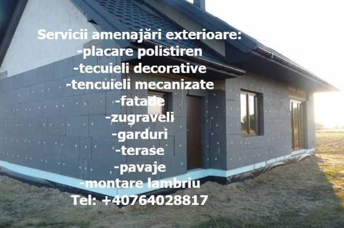 Amenajări și renovări interioare și exterioare