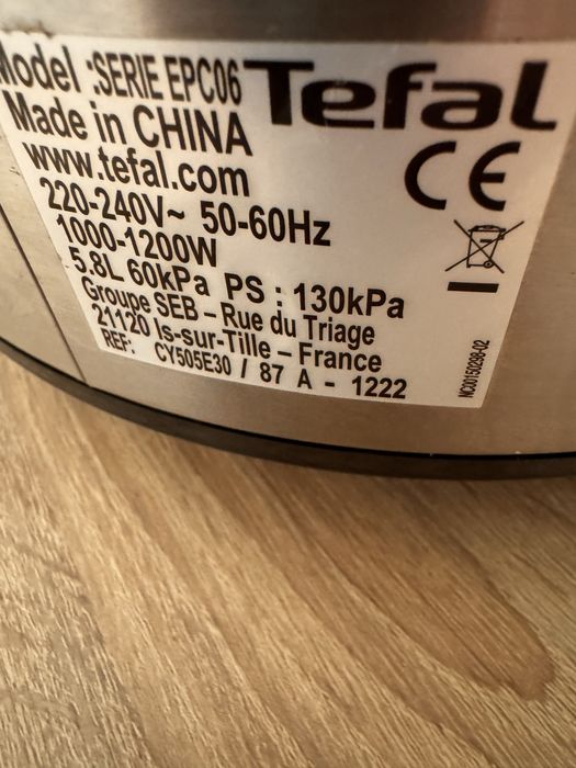 Oala sub presiune TEFAL 5.8L